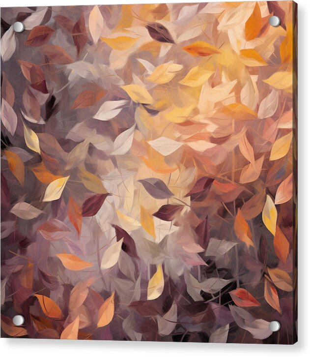 Autumn's Purple Overture - Acrylic Print