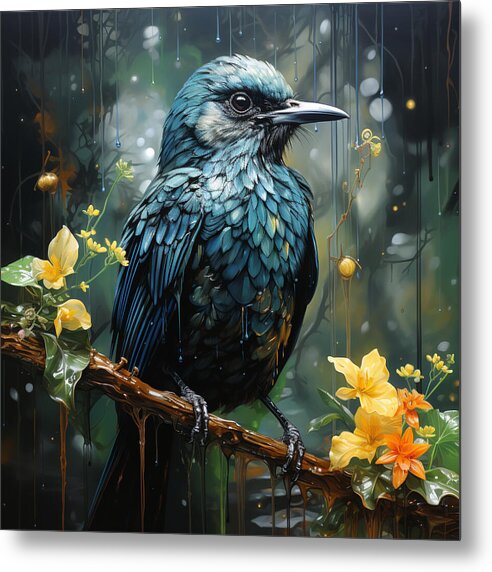 Avian Serenade - Metal Print