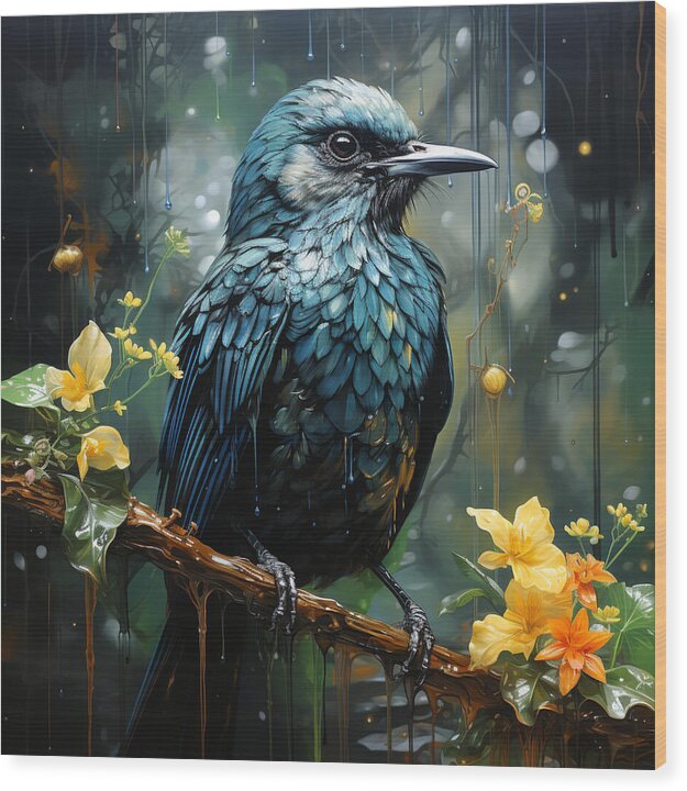 Avian Serenade - Wood Print