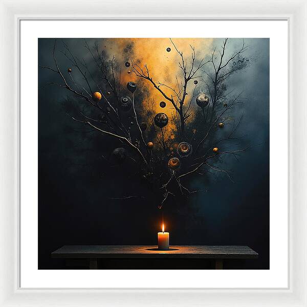 Awakening of Shadows - Framed Print