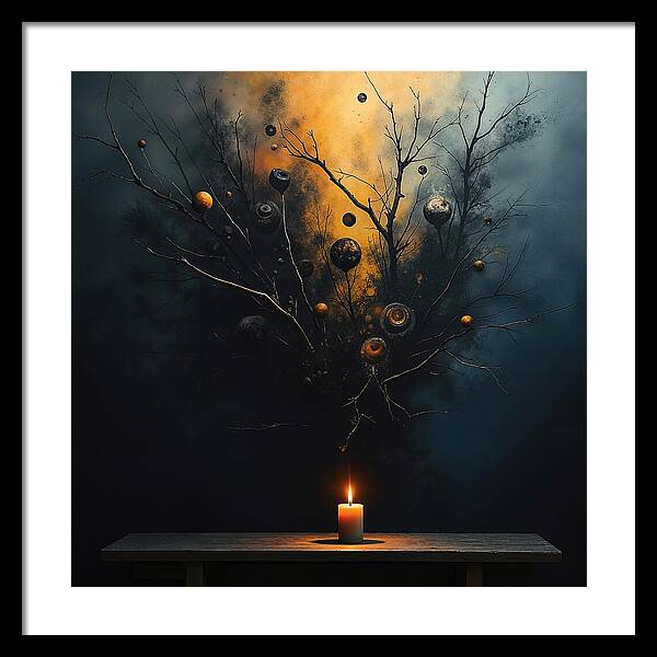 Awakening of Shadows - Framed Print
