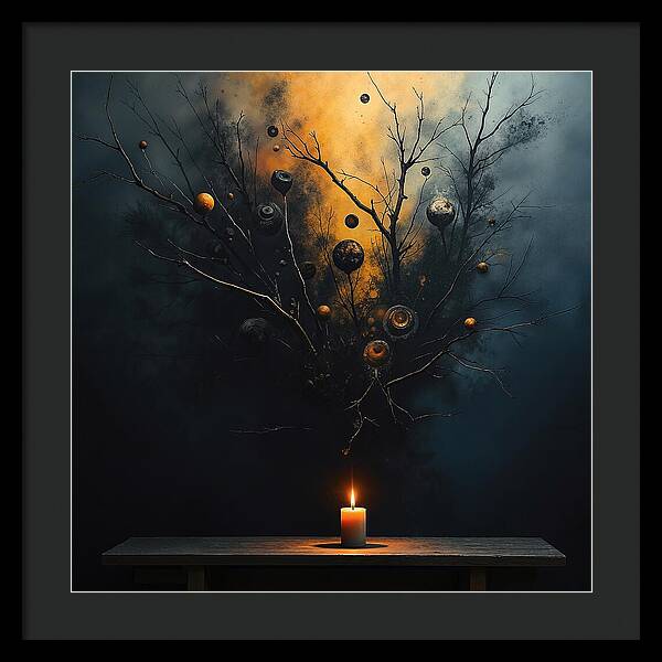 Awakening of Shadows - Framed Print