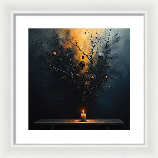 Awakening of Shadows - Framed Print
