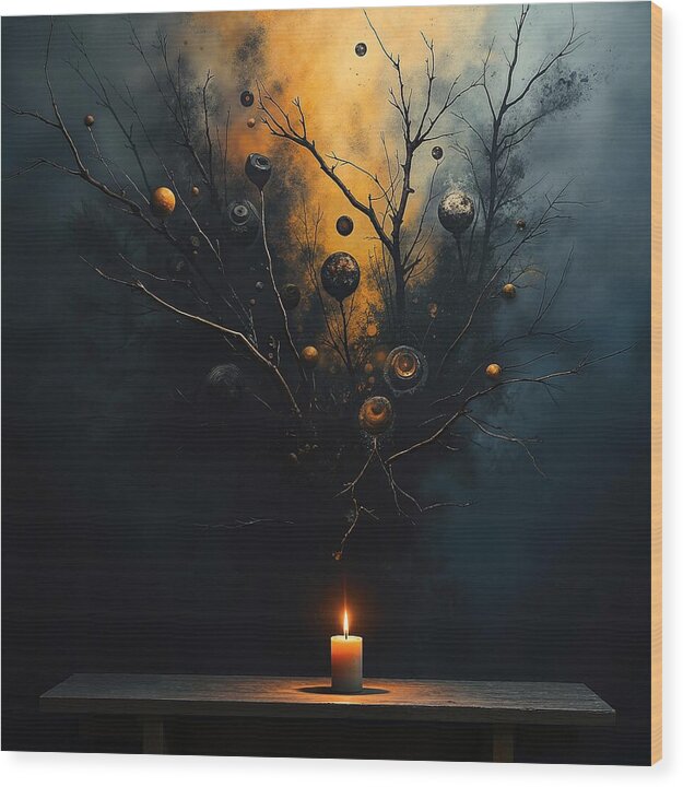 Awakening of Shadows - Wood Print