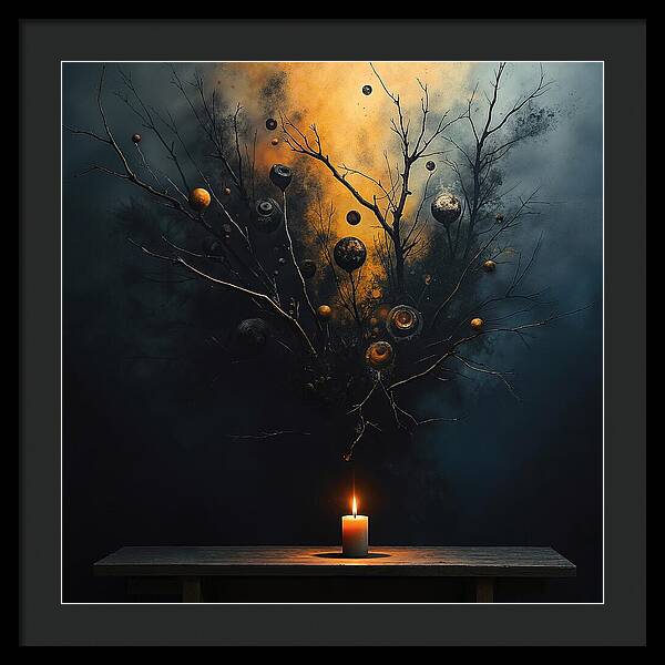 Awakening of Shadows - Framed Print