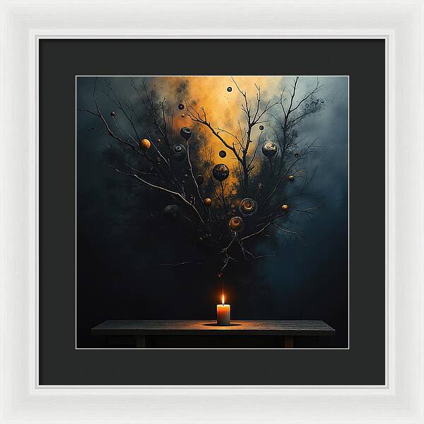 Awakening of Shadows - Framed Print