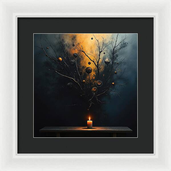 Awakening of Shadows - Framed Print