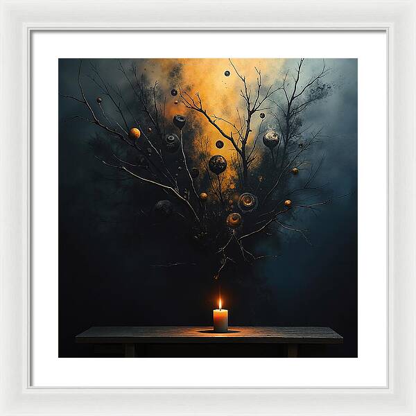 Awakening of Shadows - Framed Print
