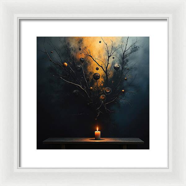 Awakening of Shadows - Framed Print