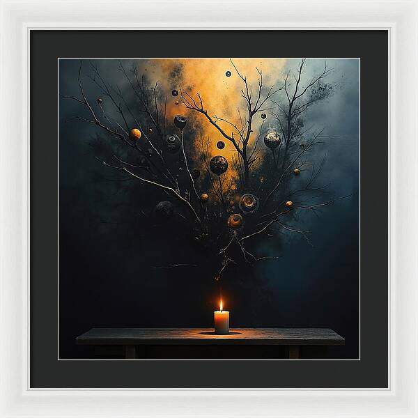 Awakening of Shadows - Framed Print