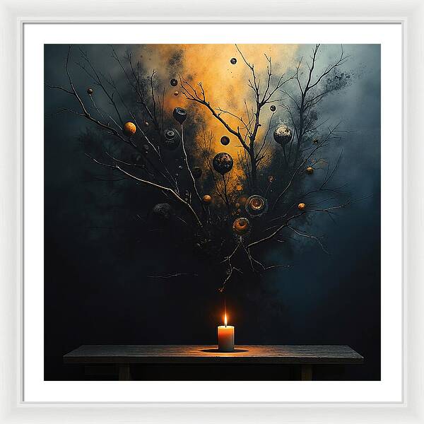 Awakening of Shadows - Framed Print