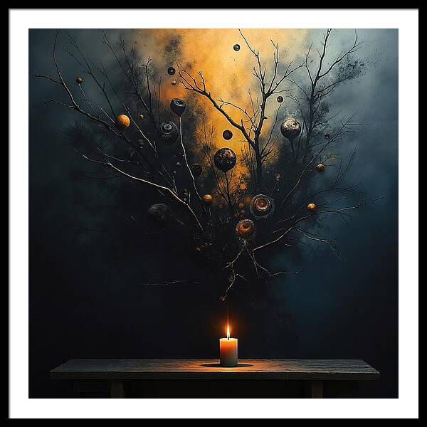 Awakening of Shadows - Framed Print