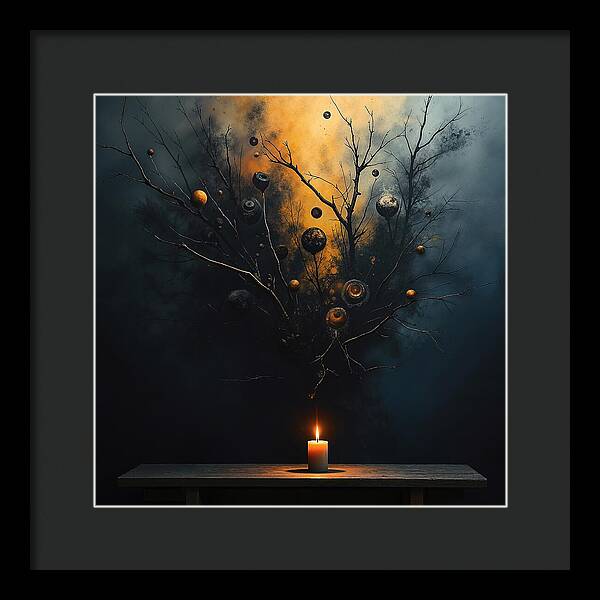 Awakening of Shadows - Framed Print