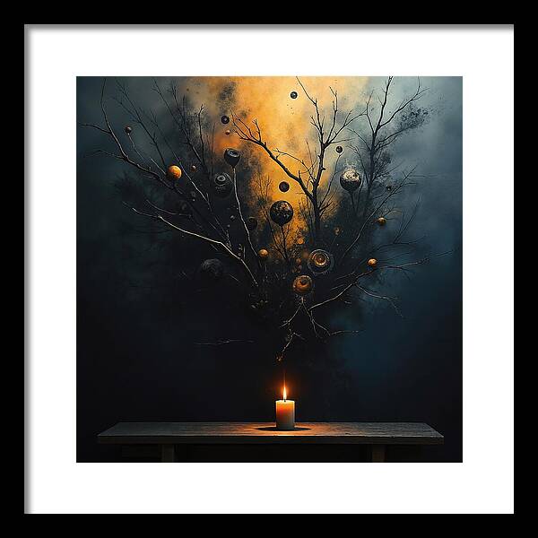 Awakening of Shadows - Framed Print
