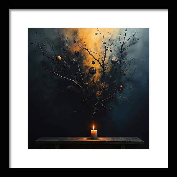 Awakening of Shadows - Framed Print