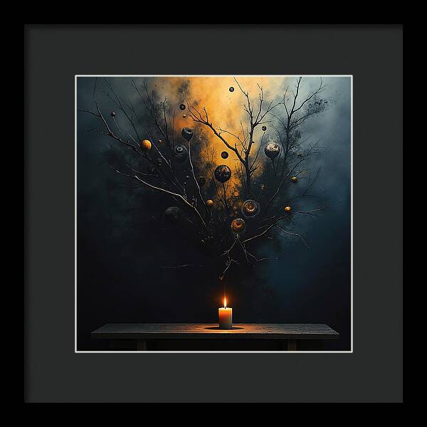 Awakening of Shadows - Framed Print