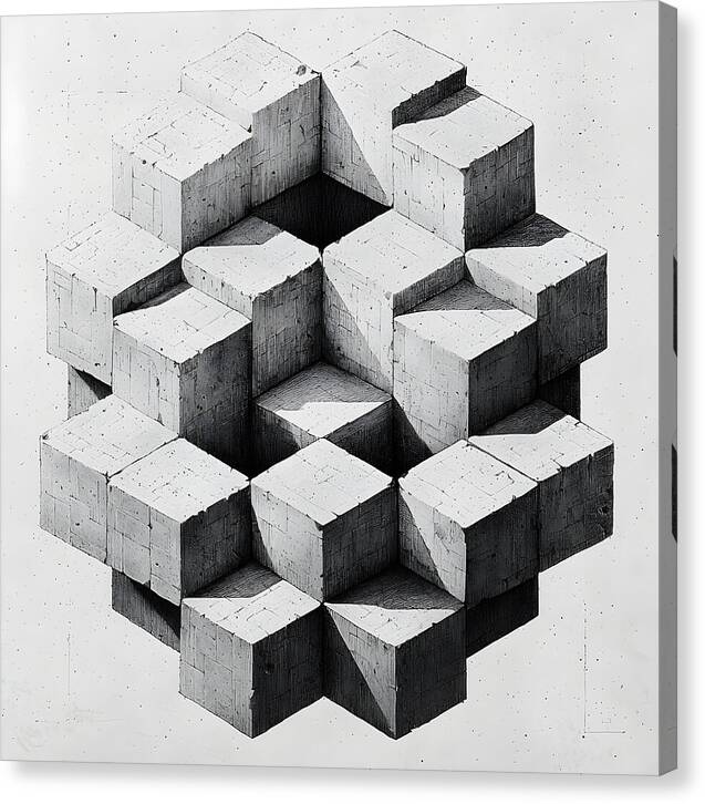 Balance in Opposition - Canvas Print