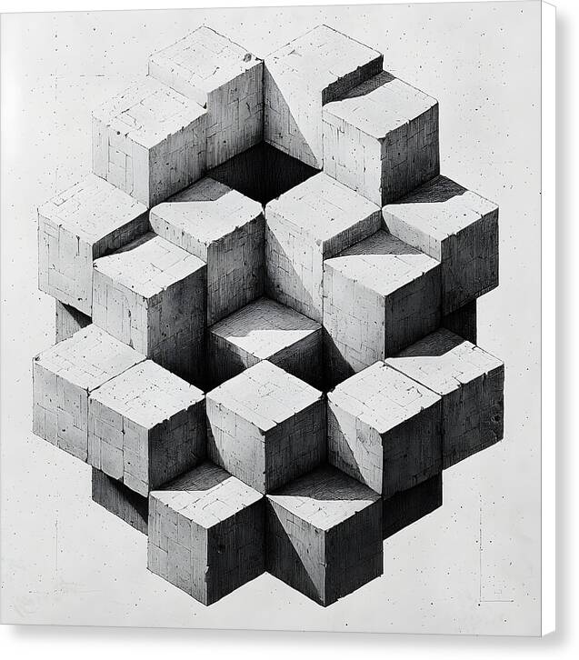 Balance in Opposition - Canvas Print