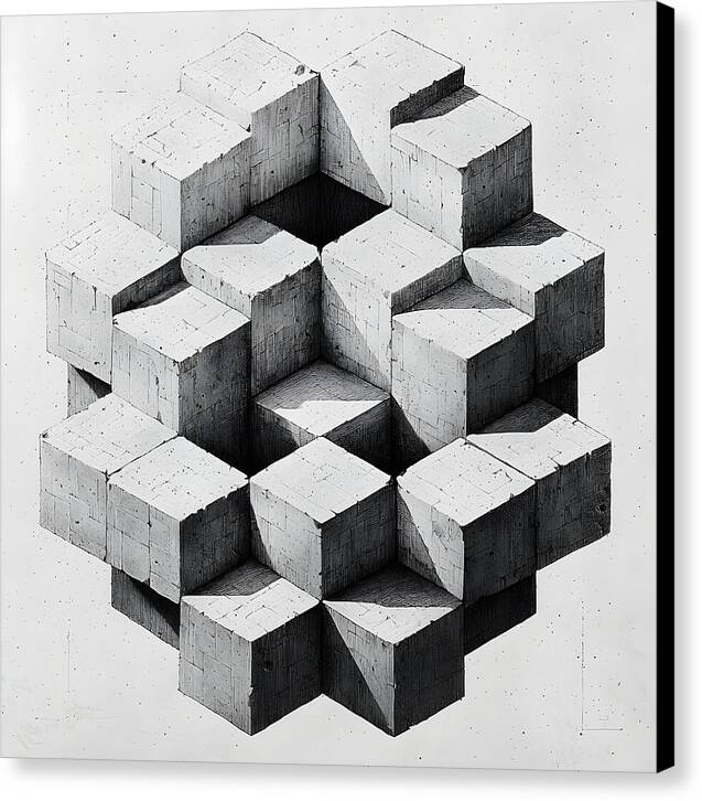 Balance in Opposition - Canvas Print