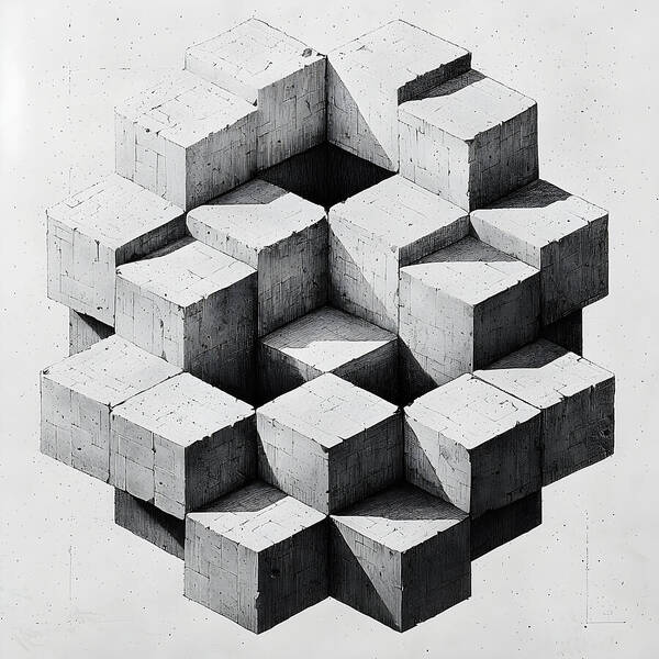 Balance in Opposition - Art Print