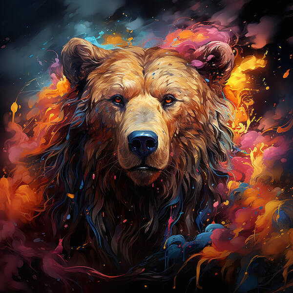 Bear Awakening - Art Print