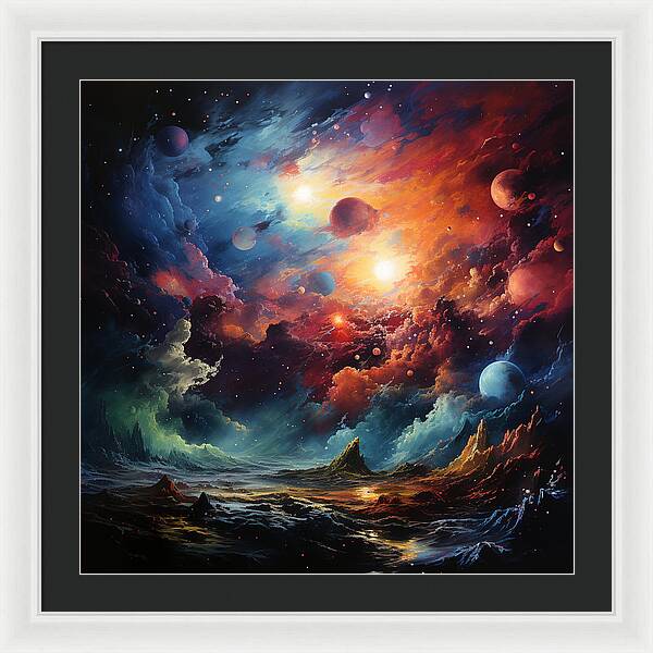 Beyond the Horizon - Framed Print