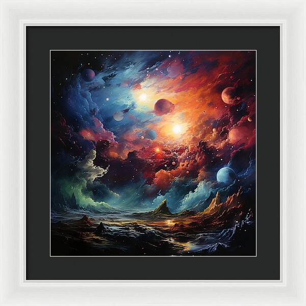 Beyond the Horizon - Framed Print