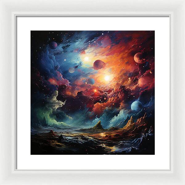 Beyond the Horizon - Framed Print