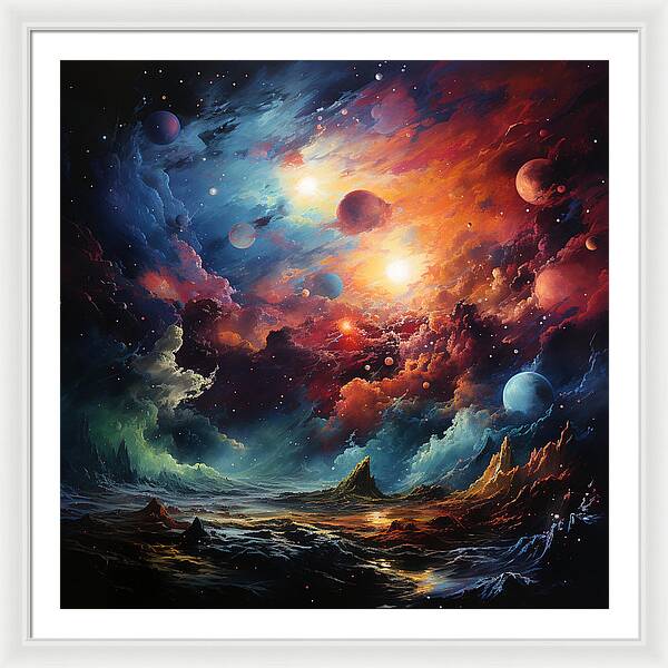 Beyond the Horizon - Framed Print