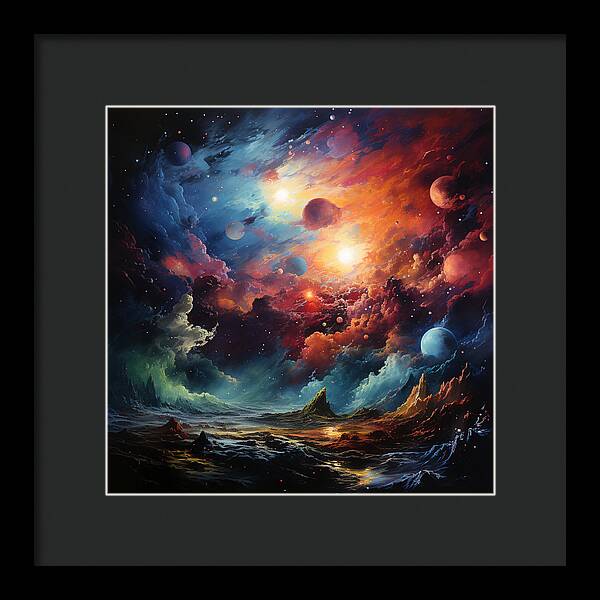 Beyond the Horizon - Framed Print