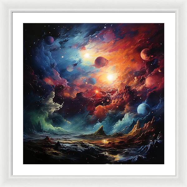 Beyond the Horizon - Framed Print