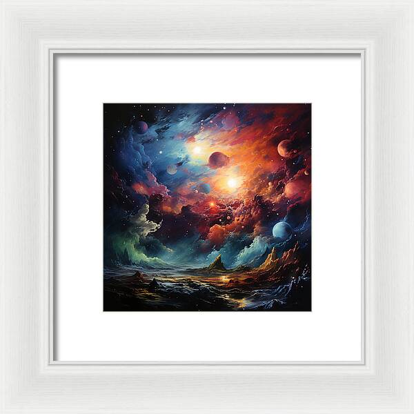 Beyond the Horizon - Framed Print