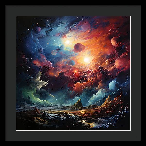 Beyond the Horizon - Framed Print