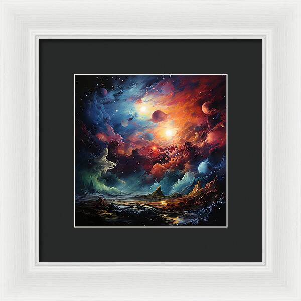 Beyond the Horizon - Framed Print