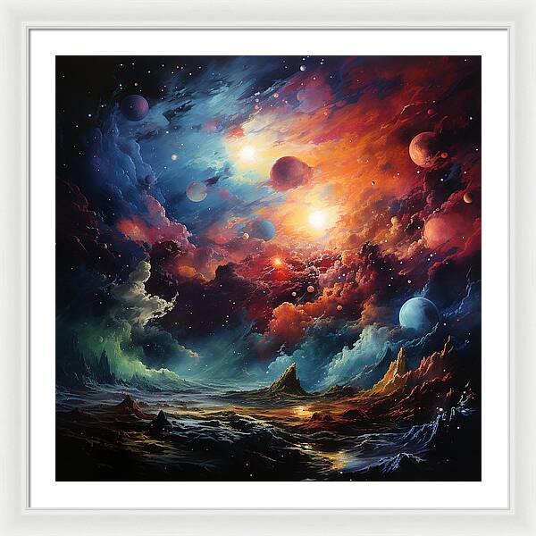 Beyond the Horizon - Framed Print