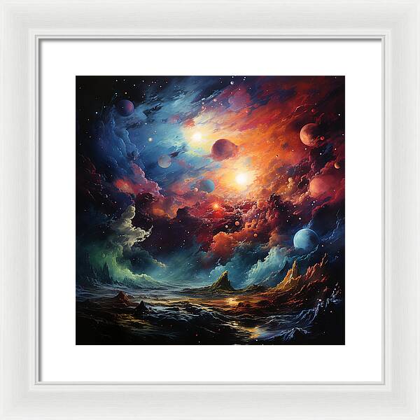 Beyond the Horizon - Framed Print