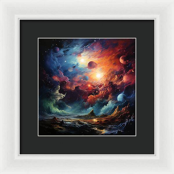Beyond the Horizon - Framed Print