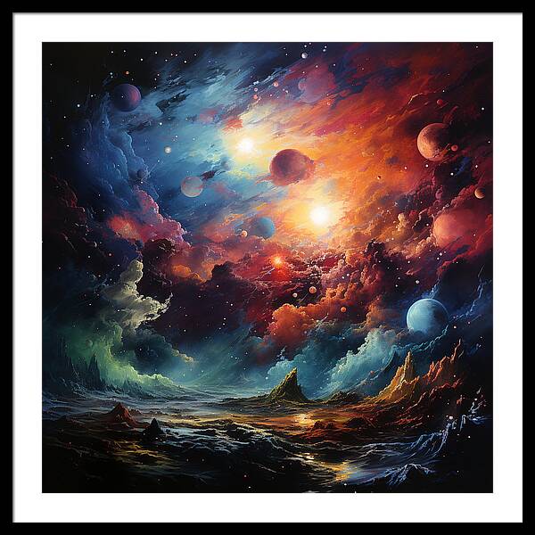 Beyond the Horizon - Framed Print