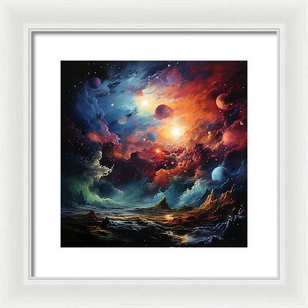 Beyond the Horizon - Framed Print