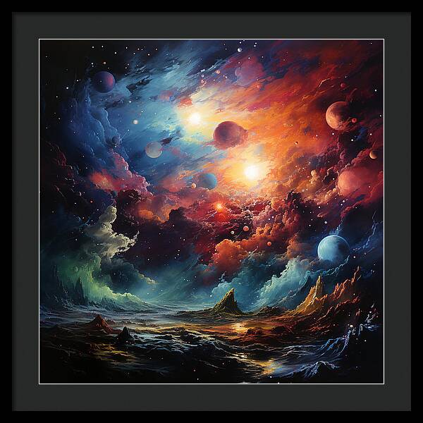 Beyond the Horizon - Framed Print