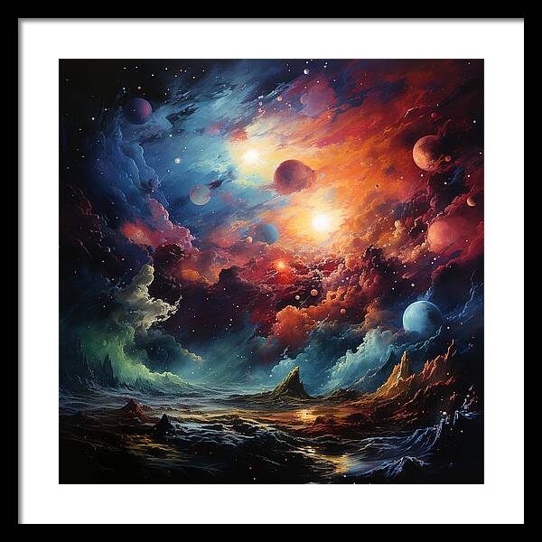 Beyond the Horizon - Framed Print