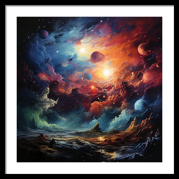 Beyond the Horizon - Framed Print