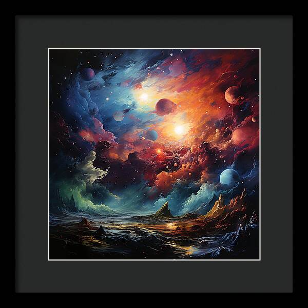 Beyond the Horizon - Framed Print