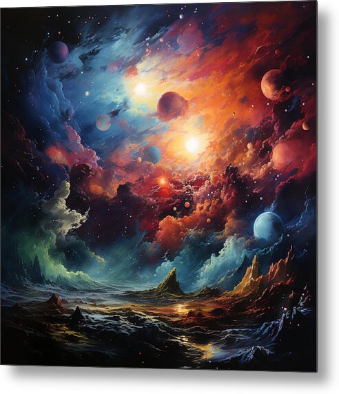 Beyond the Horizon - Metal Print