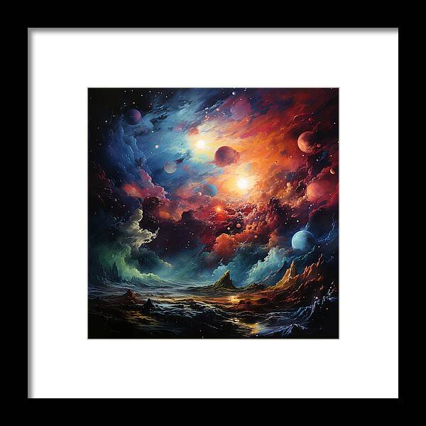 Beyond the Horizon - Framed Print