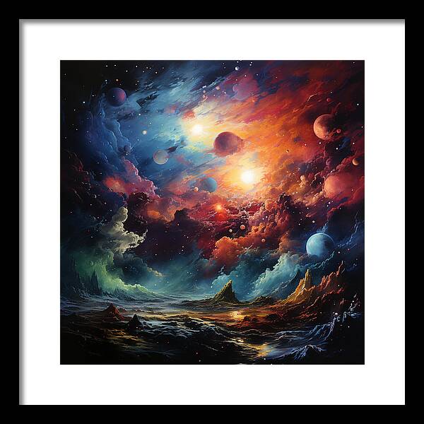 Beyond the Horizon - Framed Print