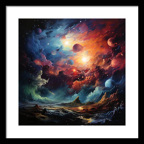 Beyond the Horizon - Framed Print