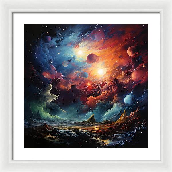 Beyond the Horizon - Framed Print