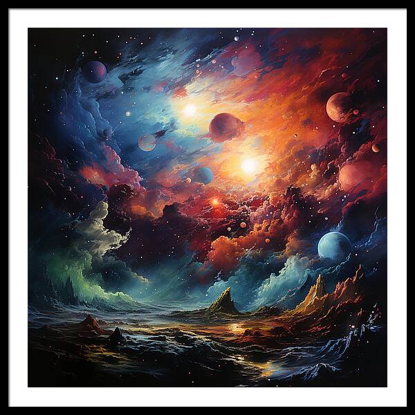 Beyond the Horizon - Framed Print