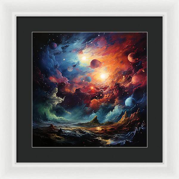 Beyond the Horizon - Framed Print
